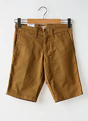 Short marron CARHARTT pour homme seconde vue