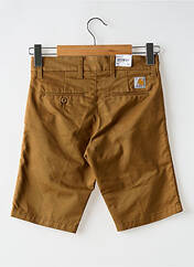 Short marron CARHARTT pour homme seconde vue