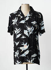 Chemise manches courtes noir SCHOTT pour homme seconde vue