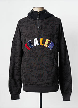 Sweat-shirt noir TEALER homme
