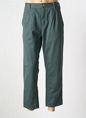 Pantalon droit vert CARHARTT pour homme seconde vue