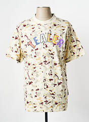T-shirt beige TEALER pour homme seconde vue