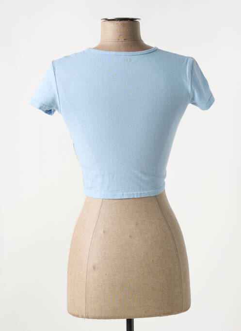 T-shirt bleu OBEY pour femme