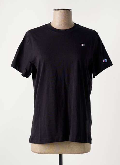 T-shirt noir CHAMPION pour femme