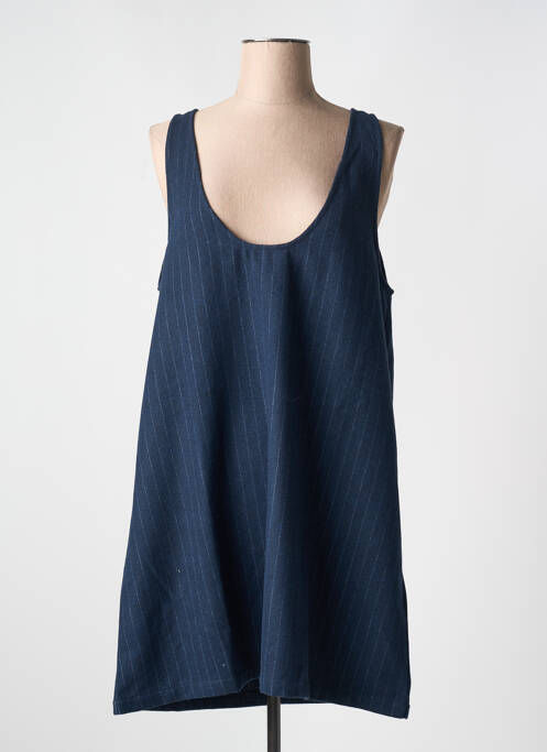 Robe courte bleu GRACE & MILA pour femme