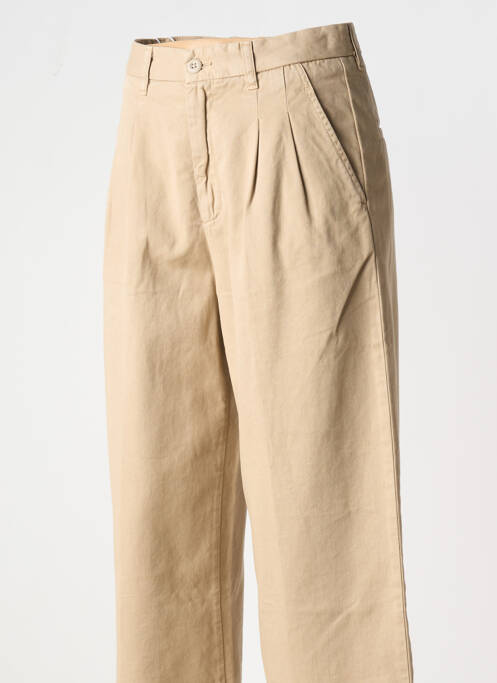 Pantalon large beige CARHARTT femme
