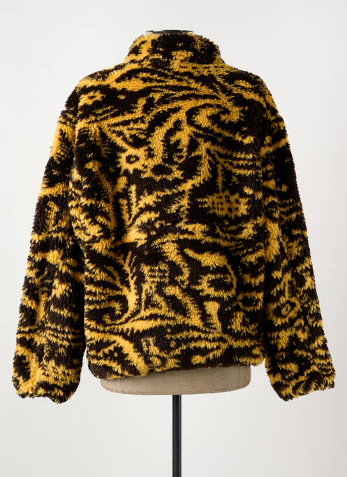 Manteau court jaune OBEY pour femme