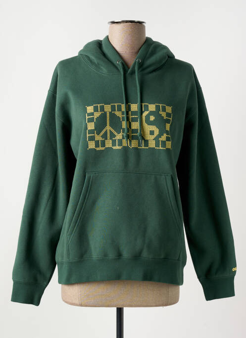 Sweat-shirt vert OBEY pour femme