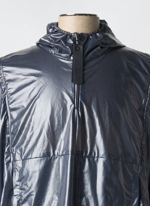 Coupe-vent noir RAINS pour homme