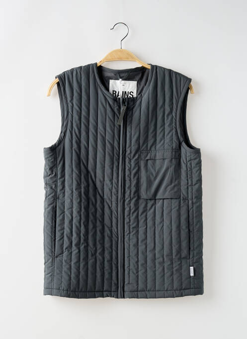 Gilet sans manche gris RAINS pour homme