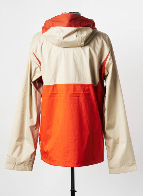 Coupe-vent orange COLUMBIA pour homme