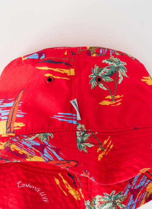 Chapeau rouge CARHARTT homme