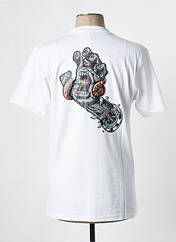 T-shirt blanc SANTA CRUZ pour homme seconde vue