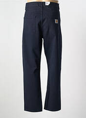 Pantalon droit bleu CARHARTT pour homme seconde vue