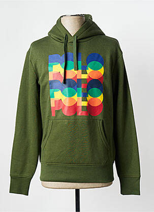 Sweat-shirt kaki RALPH LAUREN homme