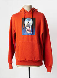 Sweat-shirt orange AVNIER homme