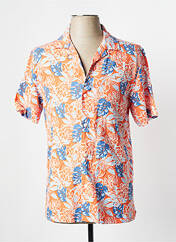 Chemise manches courtes orange FARAH pour homme seconde vue