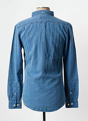 Chemise manches longues bleu FARAH homme