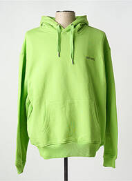 Sweat-shirt vert LES DEUX homme
