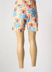 Short de bain jaune EDMMOND STUDIOS pour homme seconde vue