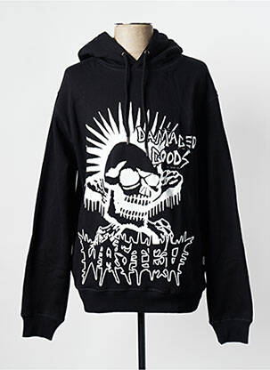 Sweat-shirt noir WASTED PARIS homme