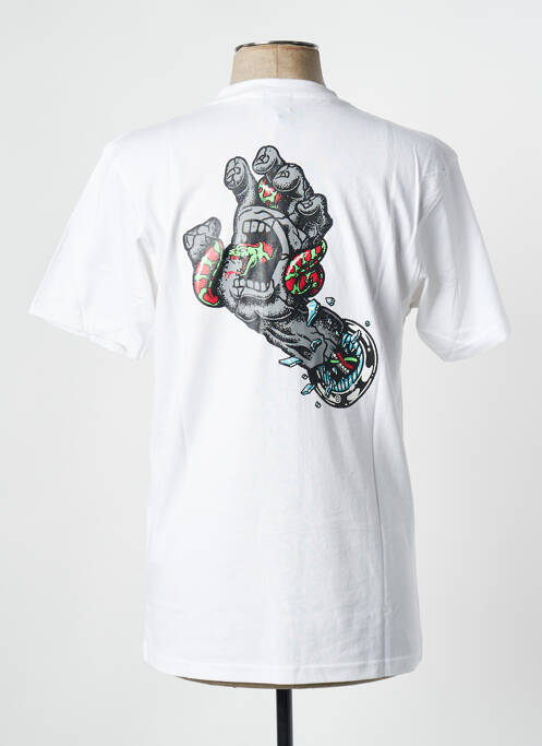 T-shirt blanc SANTA CRUZ homme