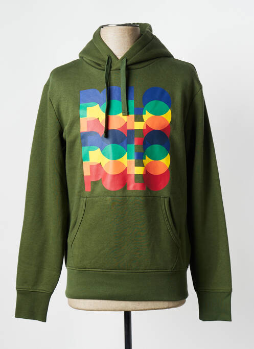 Sweat-shirt kaki RALPH LAUREN pour homme