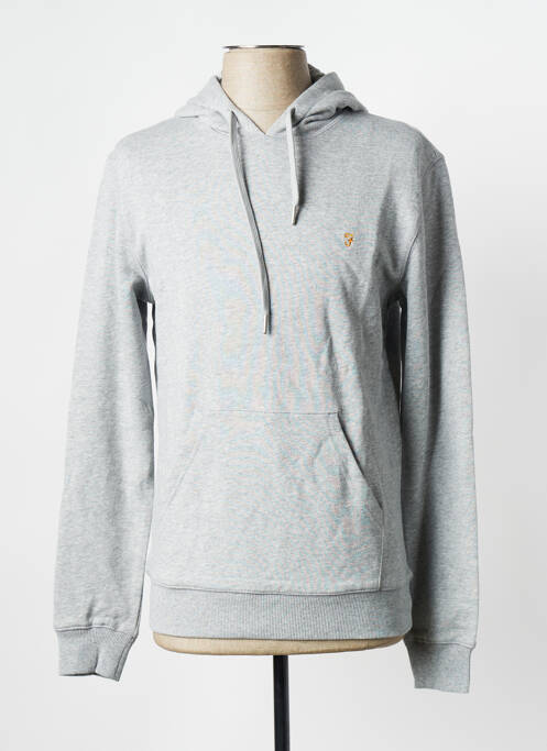 Sweat-shirt gris FARAH pour homme