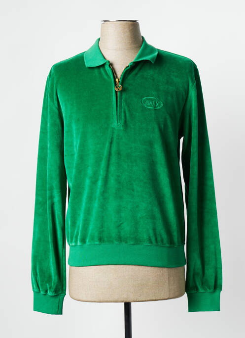 Polo vert WALK IN PARIS pour homme