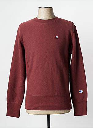 Sweat-shirt rouge CHAMPION pour homme