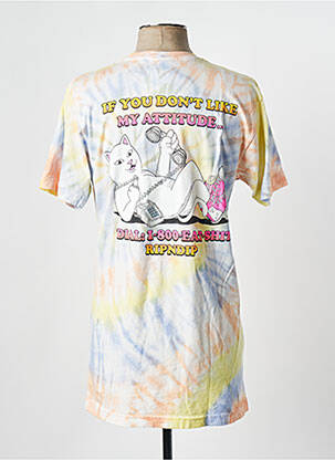 T-shirt multicolore RIPNDIP homme