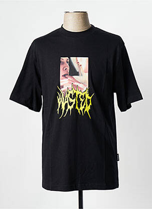 T-shirt noir WASTED PARIS homme