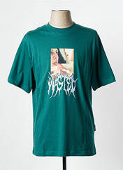 T-shirt vert WASTED PARIS pour homme seconde vue
