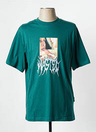 T-shirt vert WASTED PARIS homme
