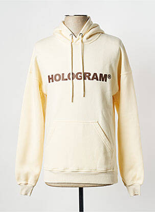 Sweat-shirt beige HOLOGRAM homme