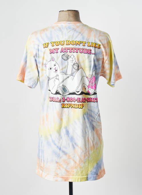 T-shirt multicolore RIPNDIP pour homme