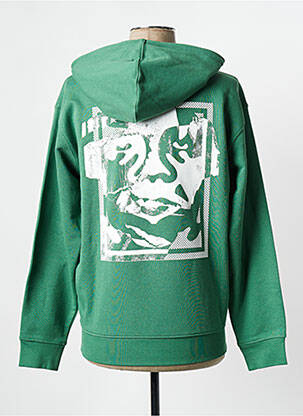 Sweat-shirt vert OBEY homme
