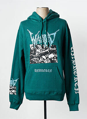 Sweat-shirt vert WASTED PARIS homme