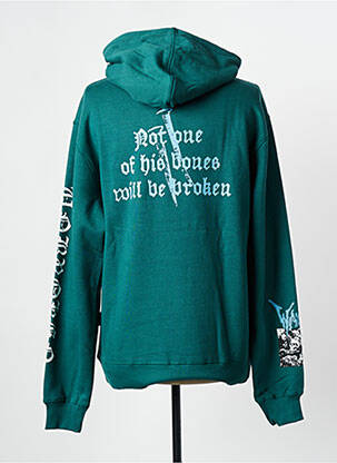 Sweat-shirt vert WASTED PARIS homme