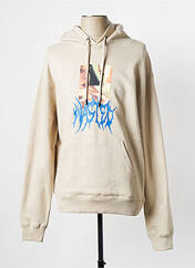 Sweat-shirt beige WASTED PARIS pour homme seconde vue