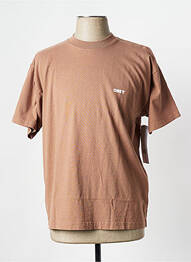 T-shirt marron OBEY homme