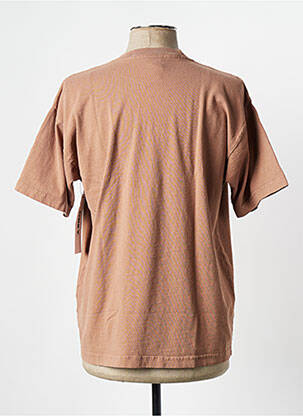 T-shirt marron OBEY homme