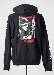 Sweat-shirt à capuche noir ELEMENT pour homme seconde vue