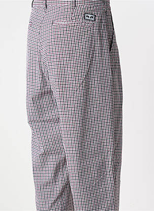 Pantalon chino rouge OBEY homme