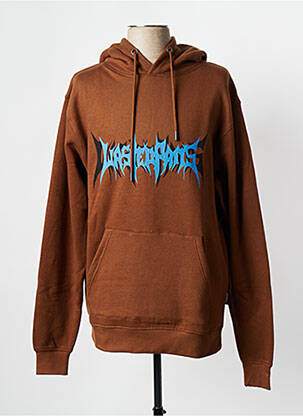 Sweat-shirt marron WASTED PARIS homme