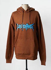 Sweat-shirt marron WASTED PARIS pour homme seconde vue