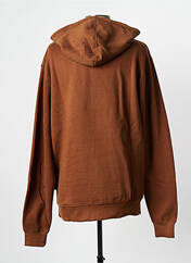 Sweat-shirt marron WASTED PARIS pour homme seconde vue