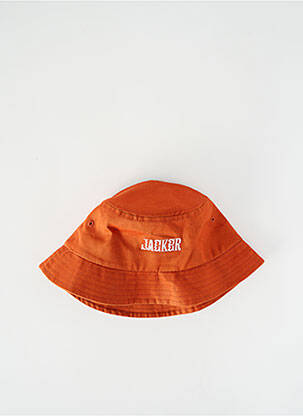 Chapeau orange JACKER homme