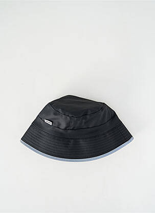 Chapeau noir RAINS homme