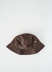 Chapeau marron MINIMUM pour homme seconde vue